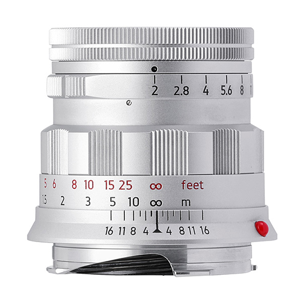 LIGHT LENS LAB M 50mm f/2 Rigid（シルバー）