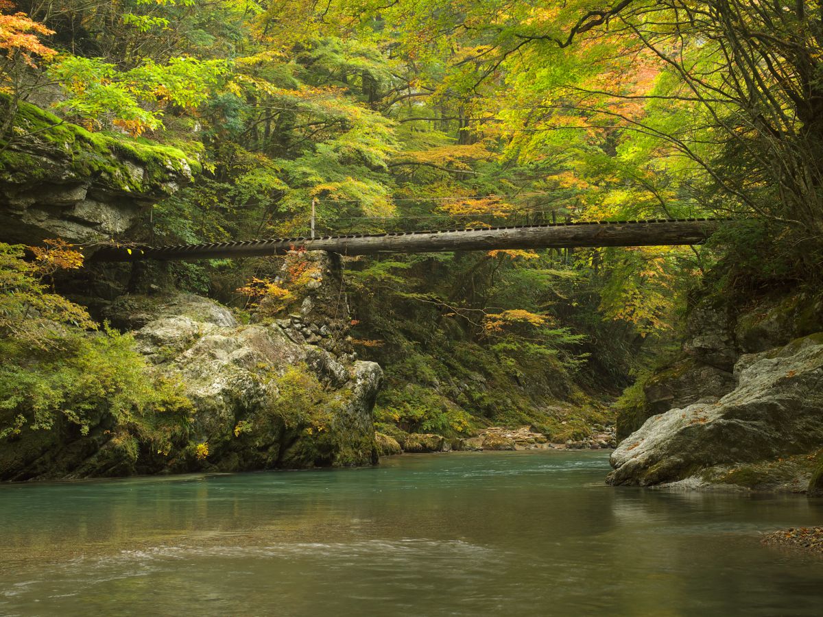 小田深山渓谷（愛媛県）