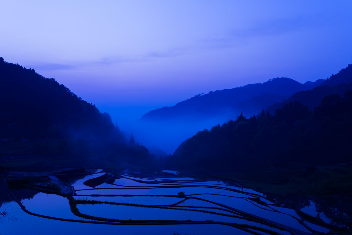 井仁　棚田（広島県）