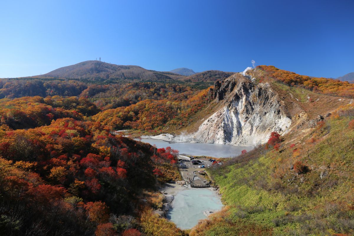 北海道　地獄谷（北海道）