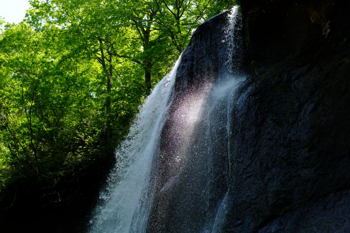 鱒見の滝（北海道）