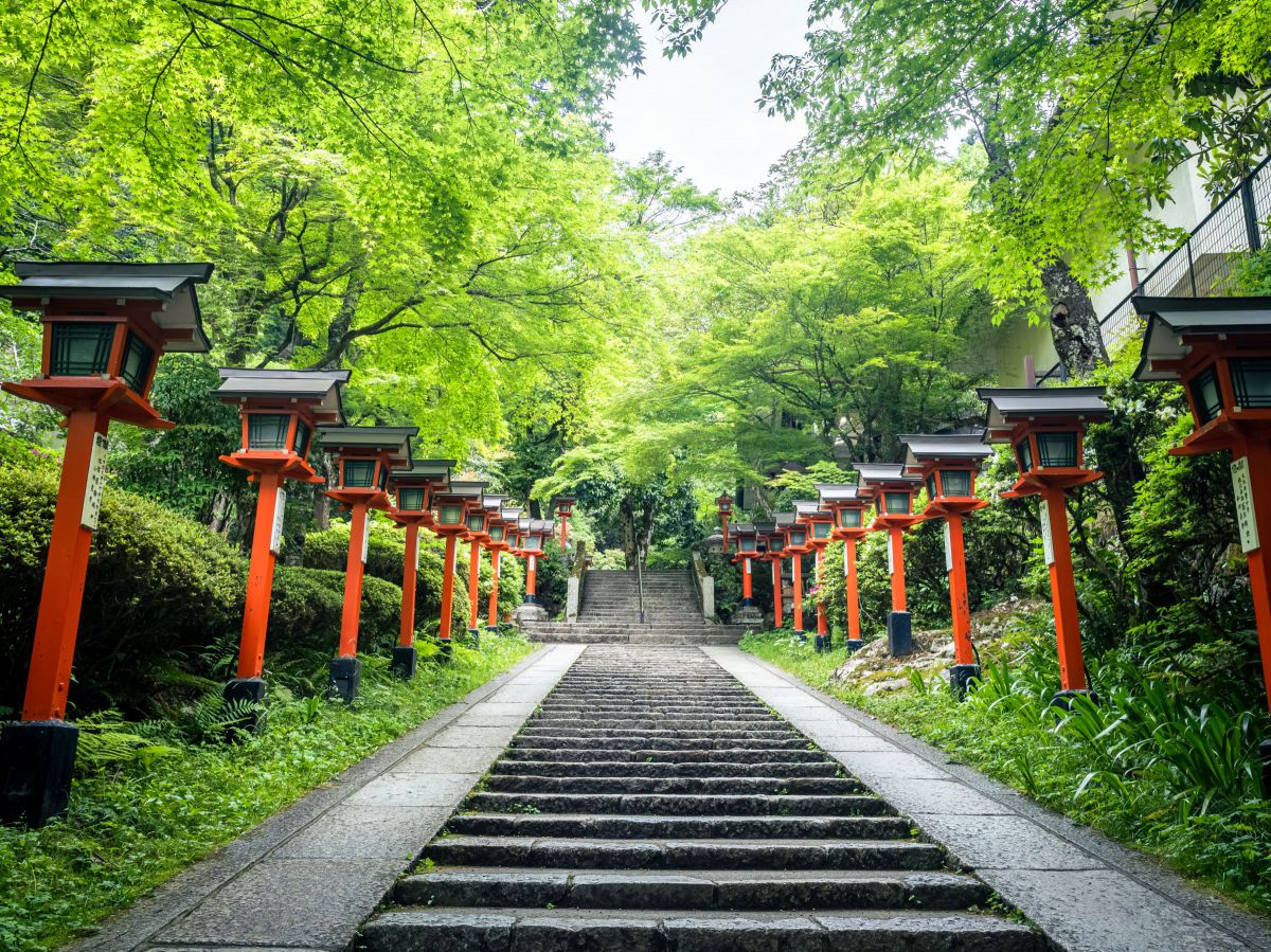 京都　鞍馬山