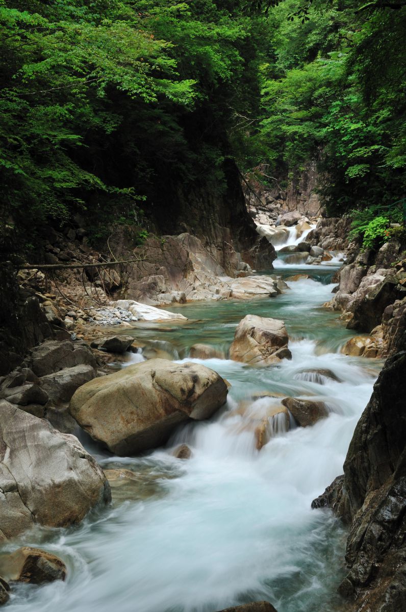 柿其渓谷（長野県）