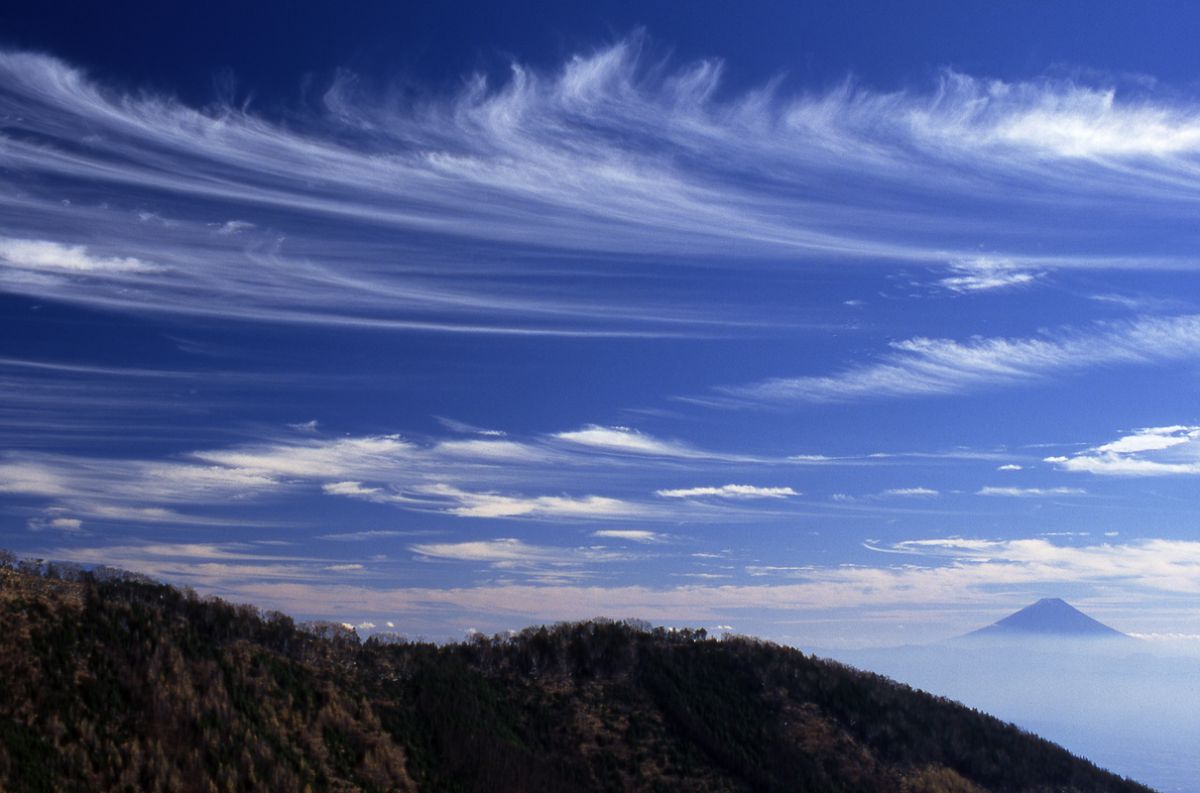 編笠山