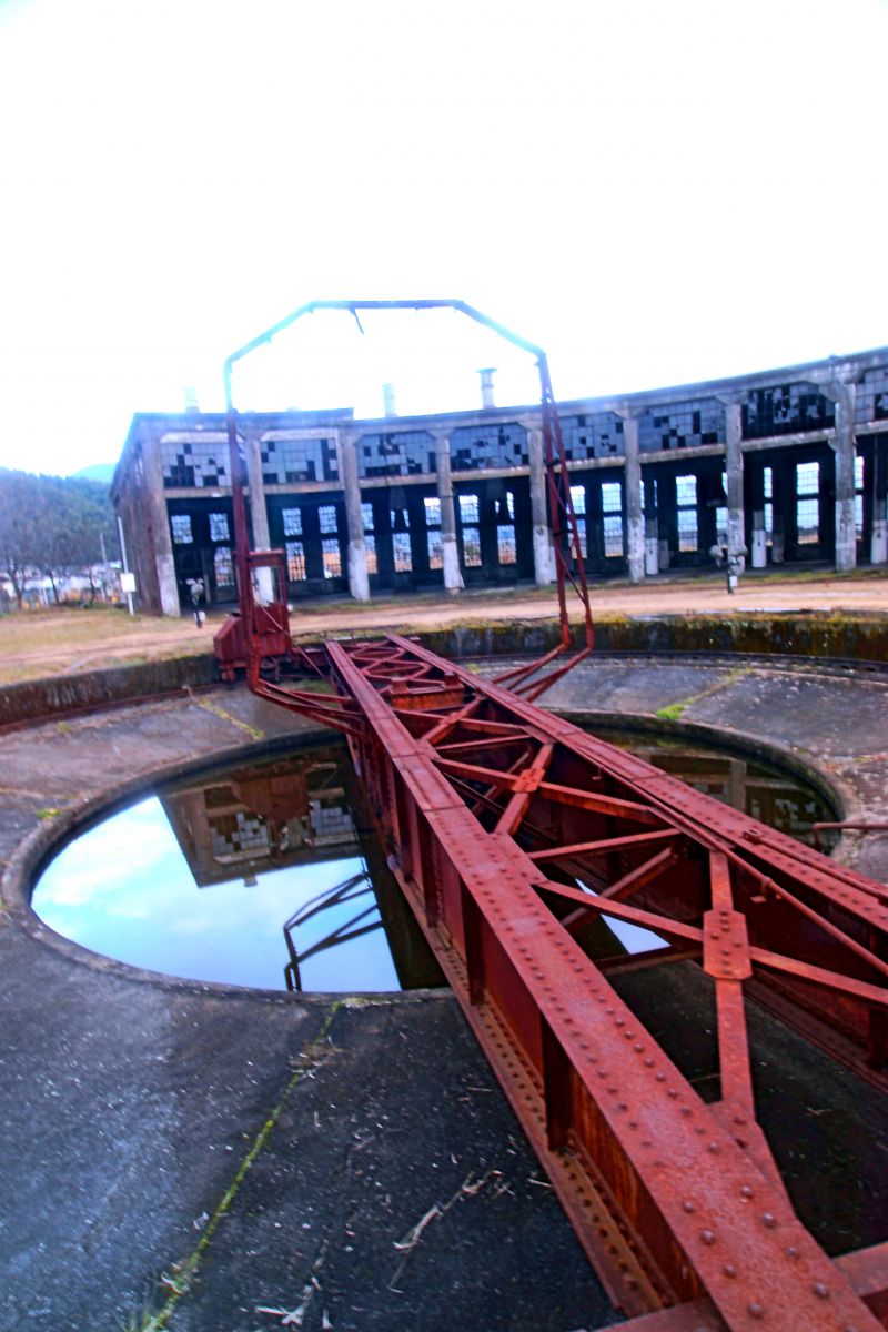 豊後森機関庫（大分県）