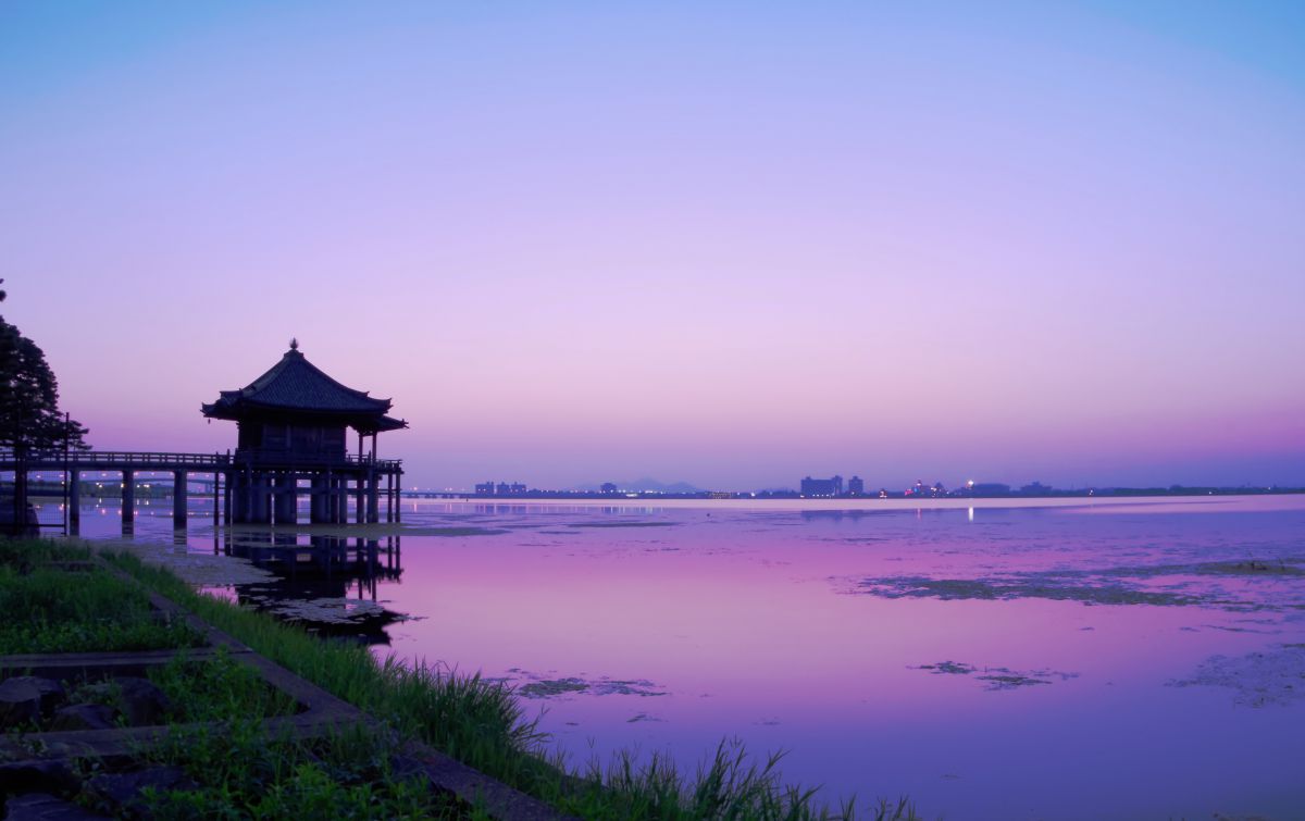 浮御堂（海門山満月寺）（滋賀県）